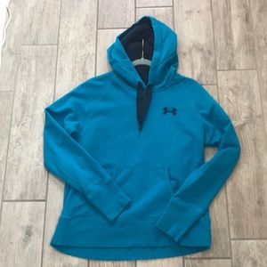 Under Armour Sweatshirt Hoodie Blue